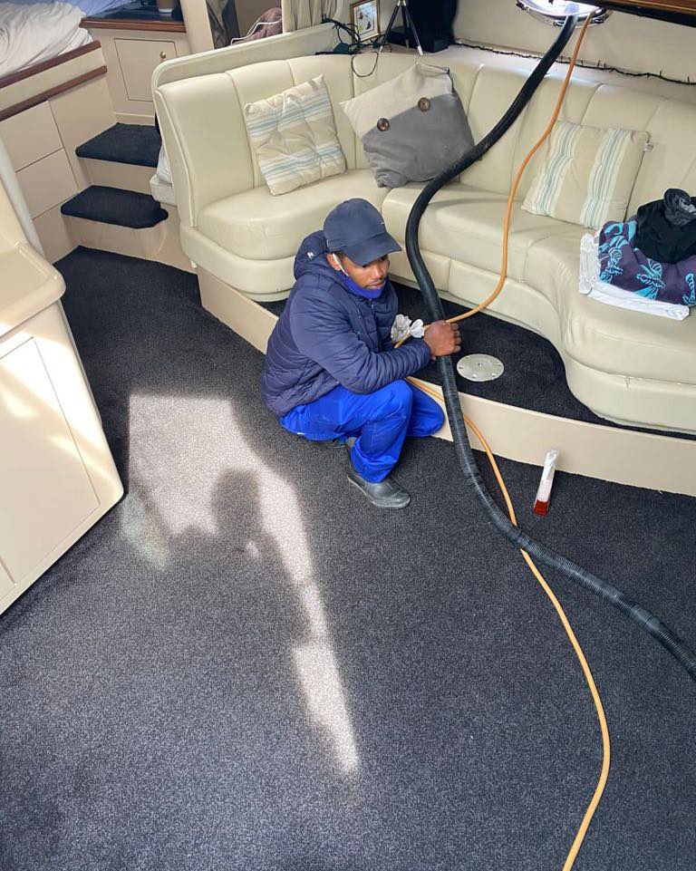 Plett Carpet Cleaners boat cleaning